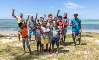 Les futurs sportifs de Baie du Cap