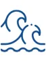 from the sea