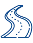 of roads being paved