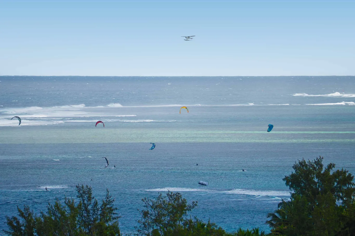 kite surf baie du cap ile maurice