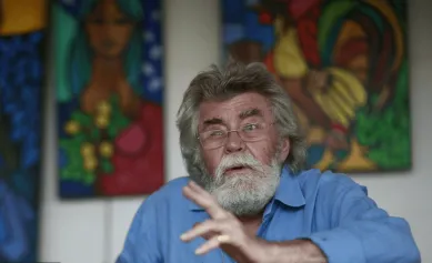 VACO, artiste peintre mauricien