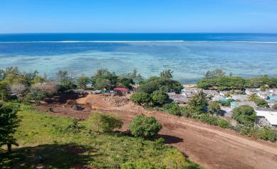 Vue du chantier d'Anbalaba | Baie du Cap