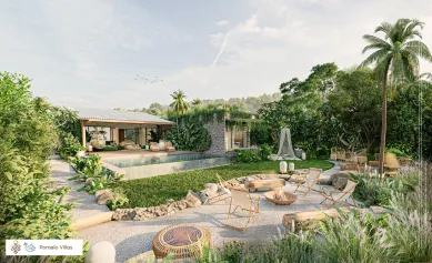 Villa Pomelo - Vue jardin