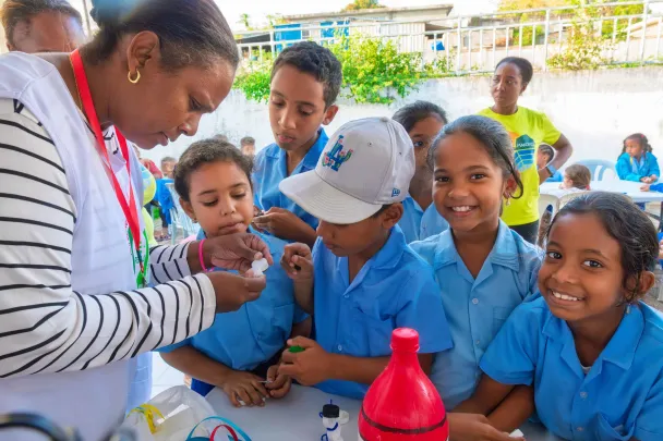 fondation anbalaba ile maurice atelier enfants