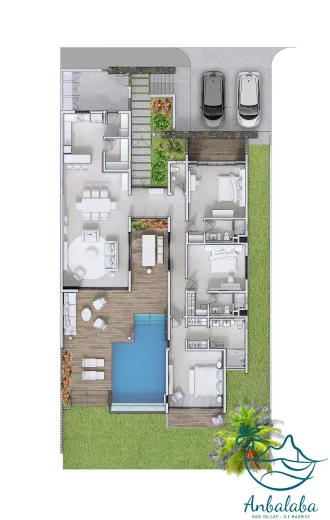 Ground floor with garden
