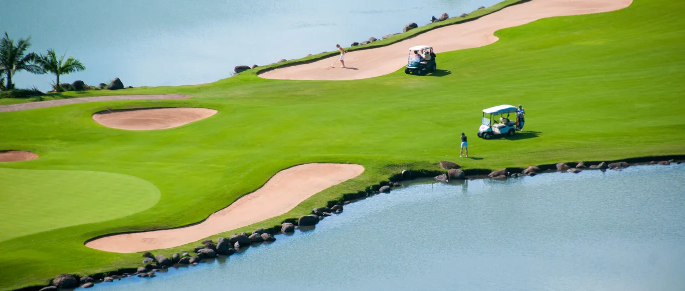 Paysage du Golf de Bel Ombre