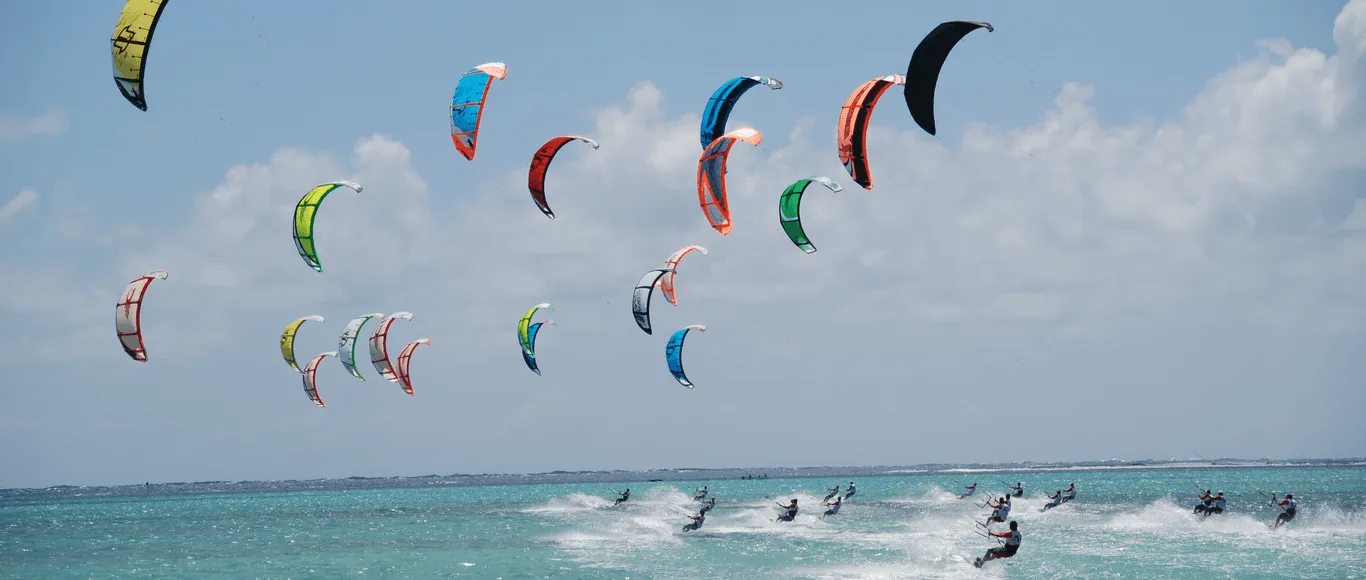 Kite Jam between Bel Ombre and Le Morne
