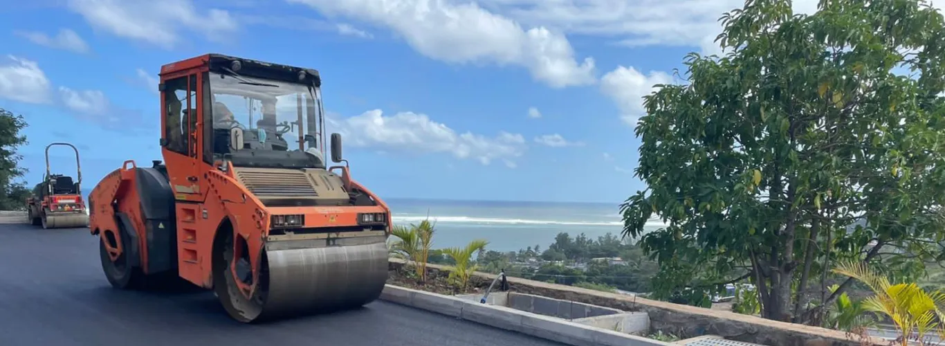 Access roads are taking shape